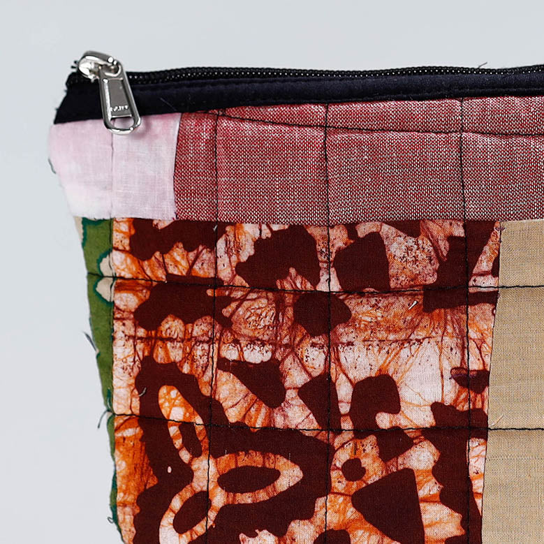 Handmade Quilted Patchwork Utility Pouch 43