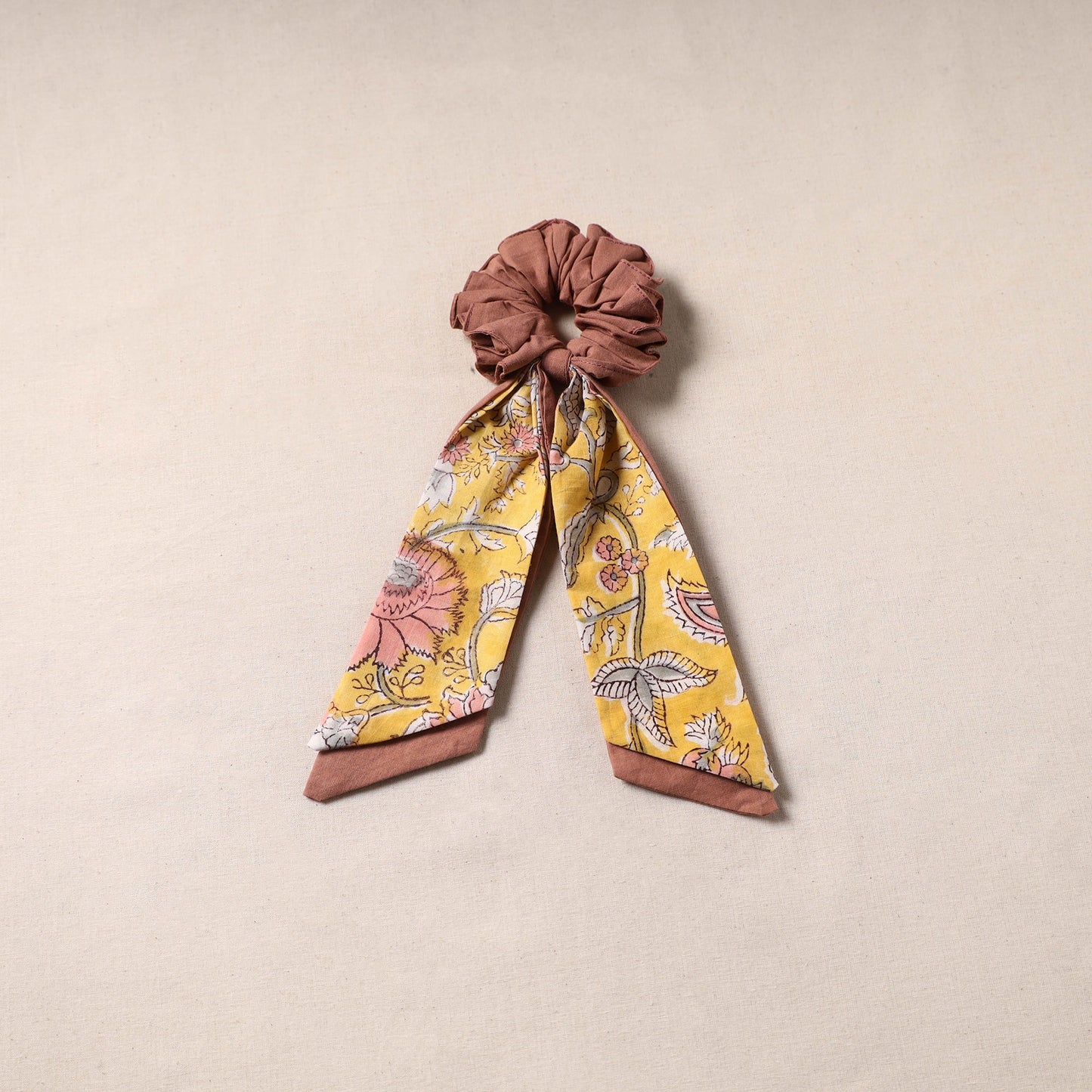 Handmade rubber band/scarf scrunchie 10 - handcrafted