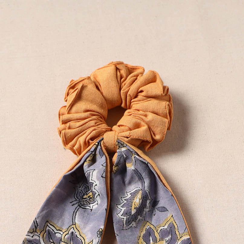 Handmade rubber band/scarf scrunchie 31 - handcrafted