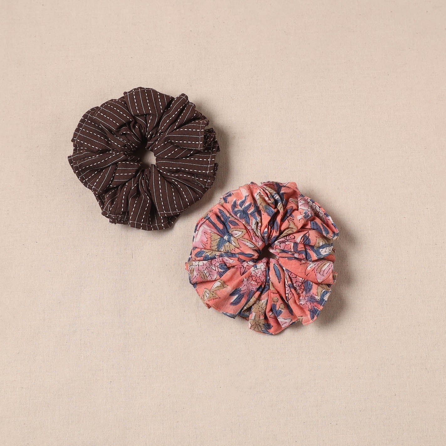 Handmade rubber band/scrunchies (set of 2) 29 - handcrafted