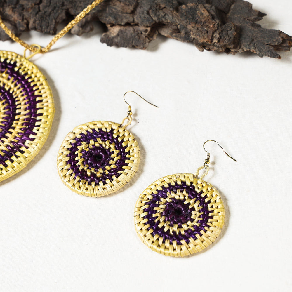 Handmade Sikki Grass Necklace Set