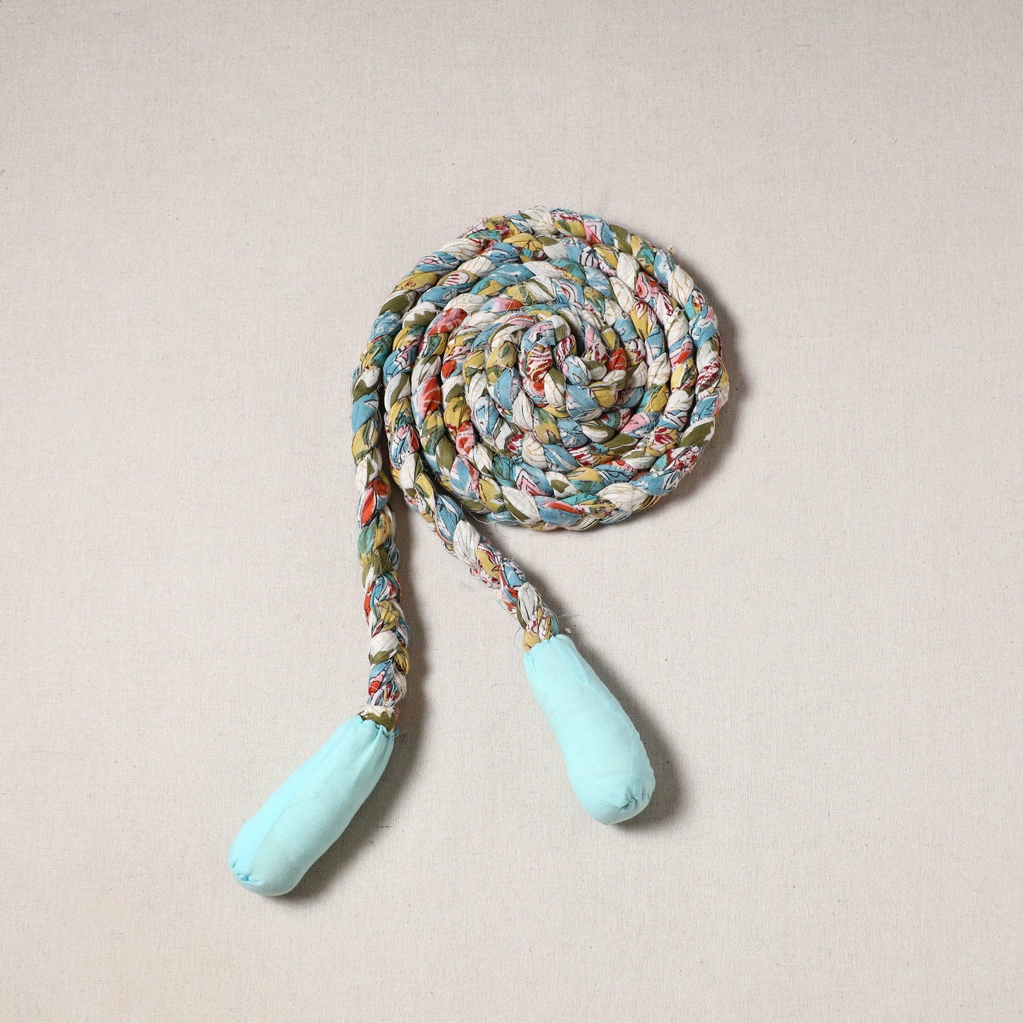 Handmade Upcycled Fabric Skipping Jump Rope