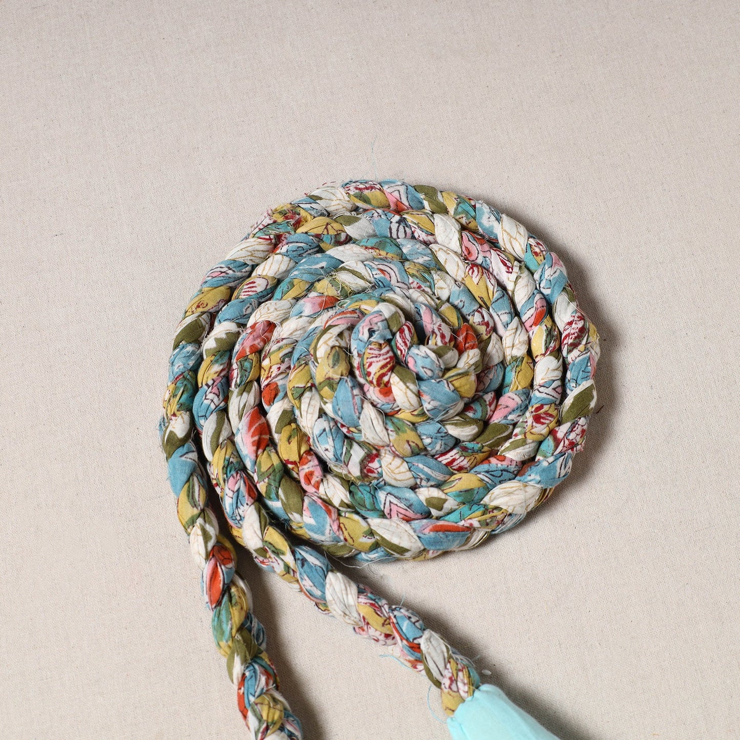 Handmade Upcycled Fabric Skipping Jump Rope
