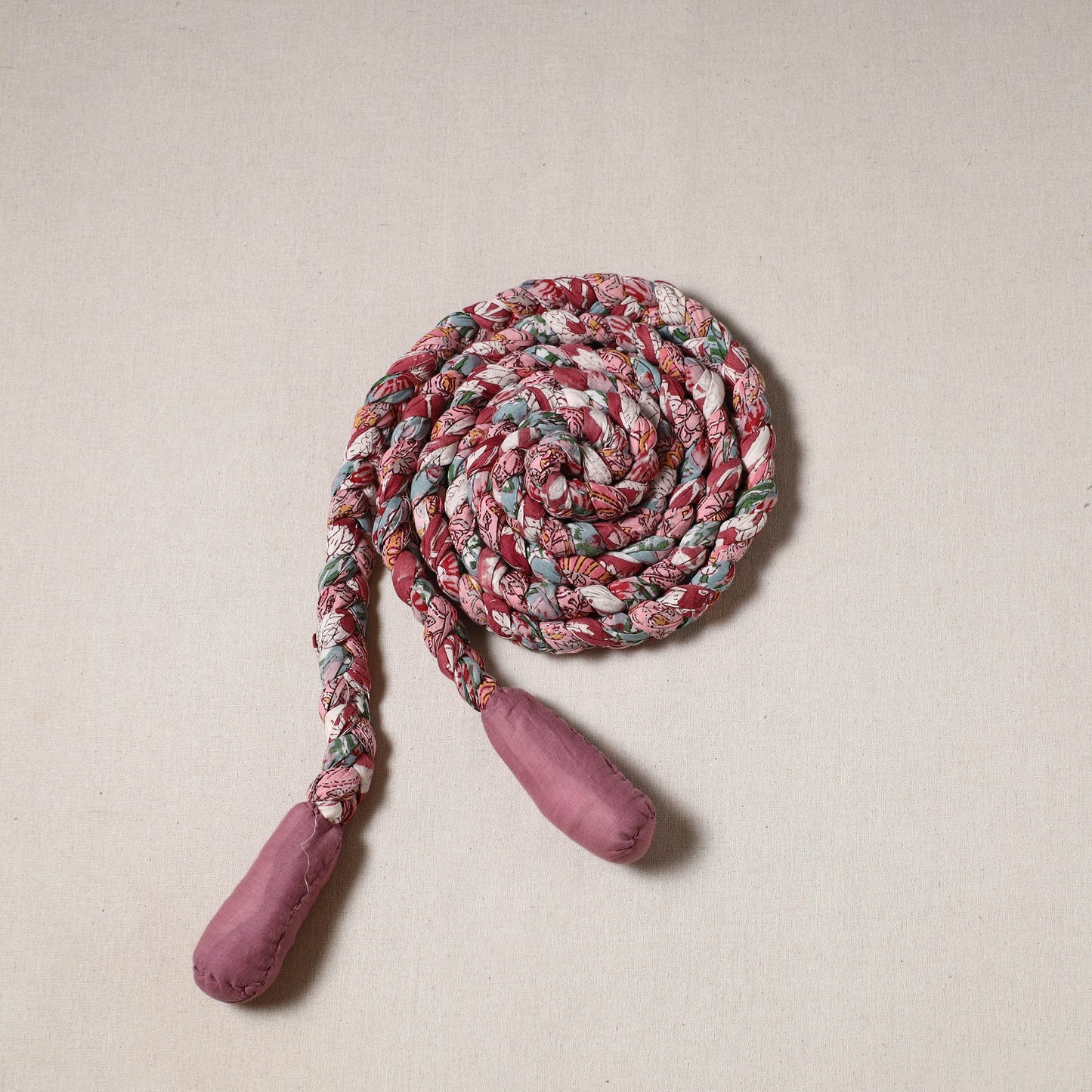 Handmade Upcycled Fabric Skipping Jump Rope