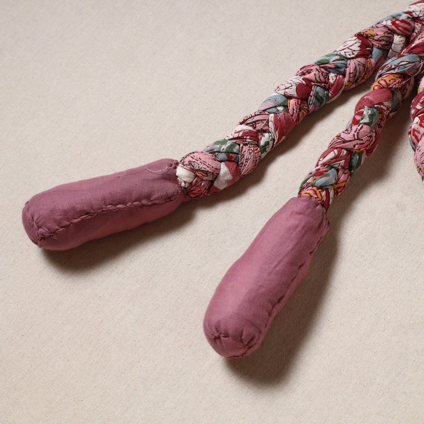 Handmade Upcycled Fabric Skipping Jump Rope