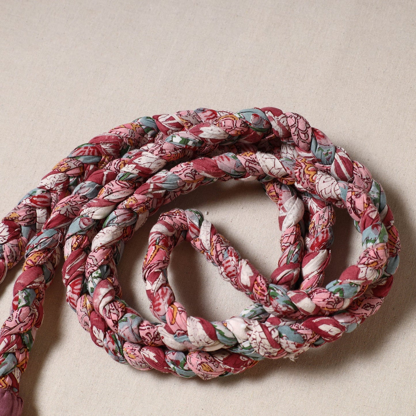 Handmade Upcycled Fabric Skipping Jump Rope