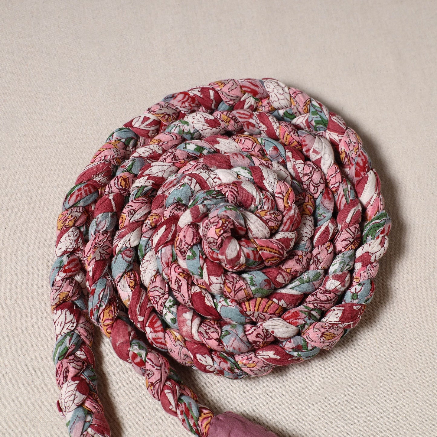 Handmade Upcycled Fabric Skipping Jump Rope