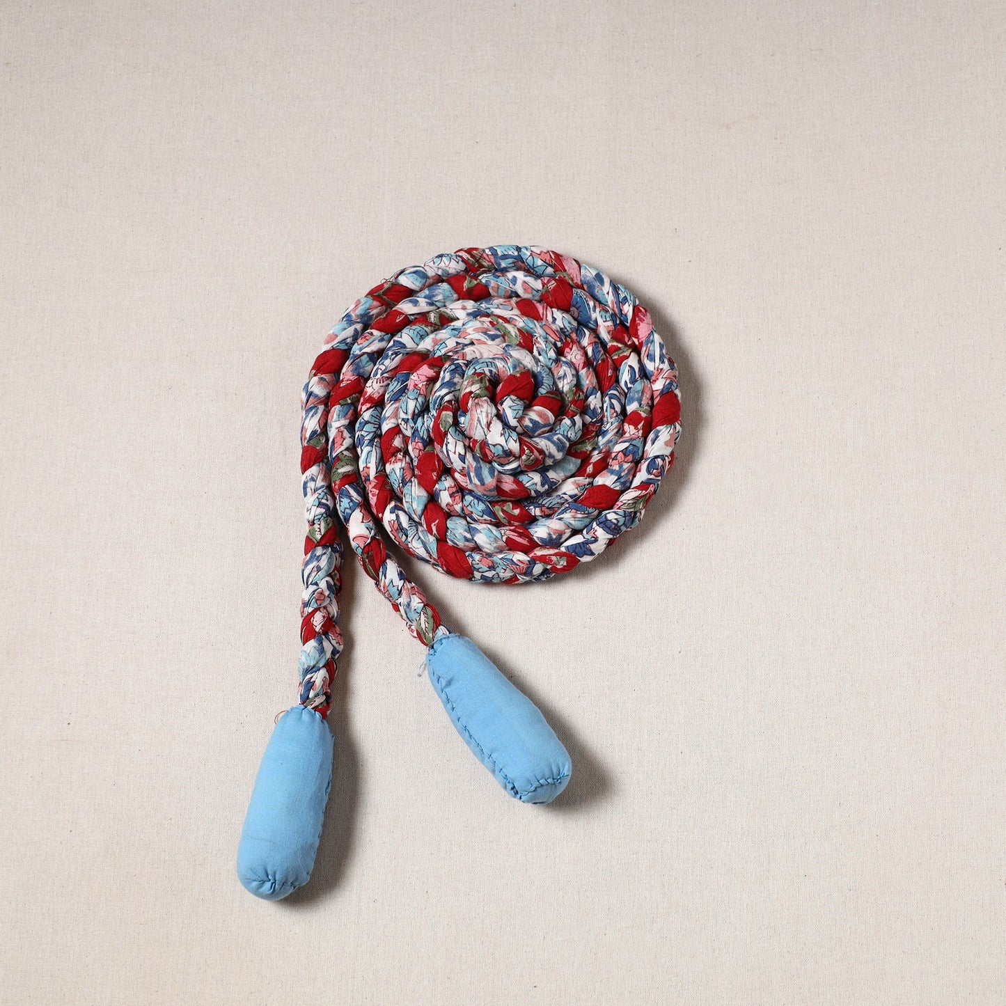 Handmade Upcycled Fabric Skipping Jump Rope