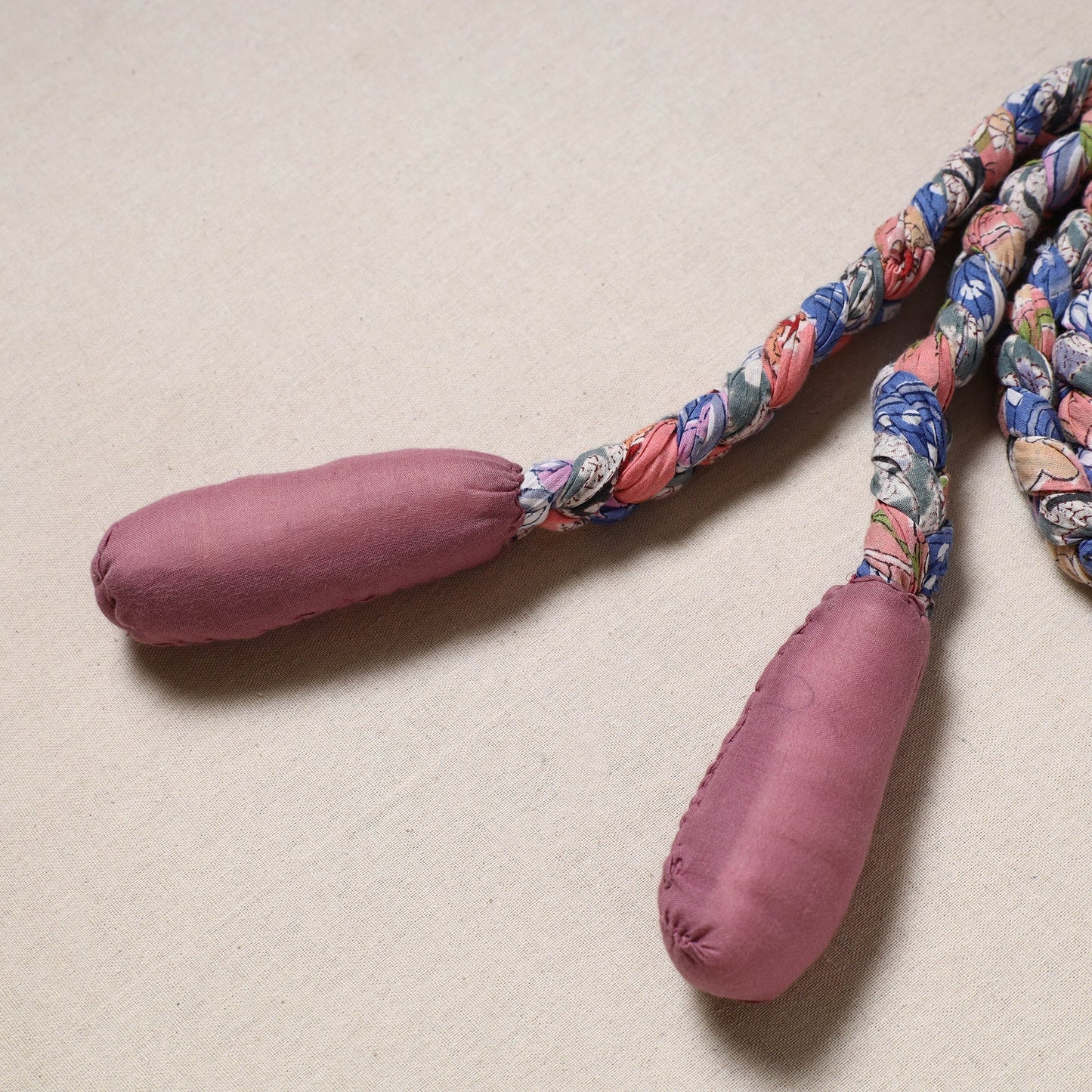 Handmade Upcycled Fabric Skipping Jump Rope