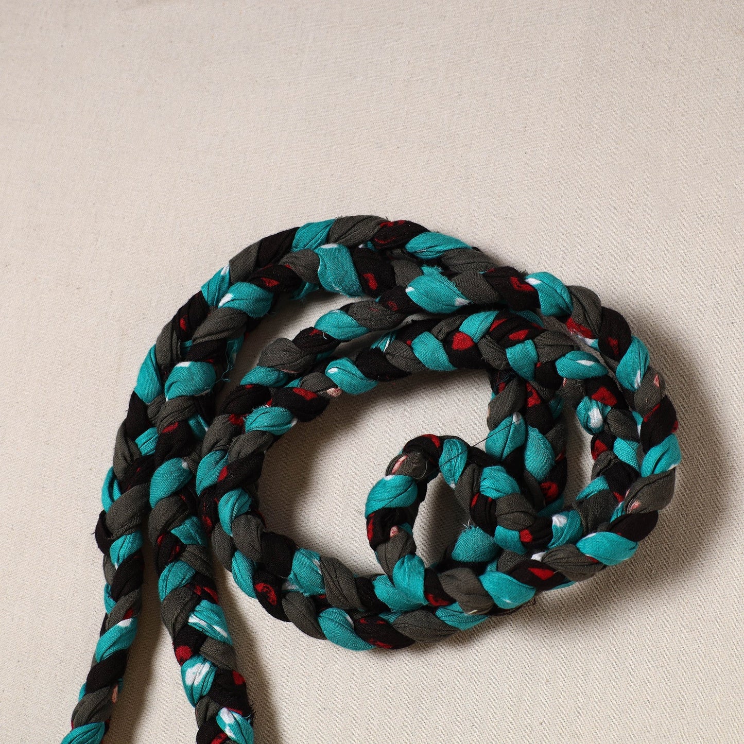 Handmade Upcycled Fabric Skipping Jump Rope