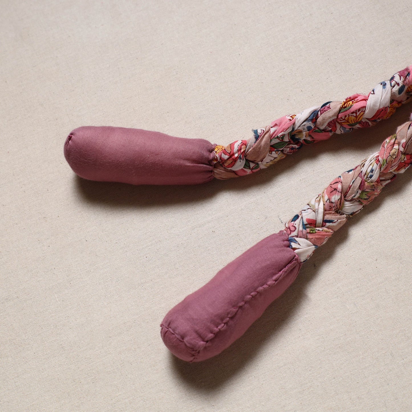 Handmade Upcycled Fabric Skipping Jump Rope