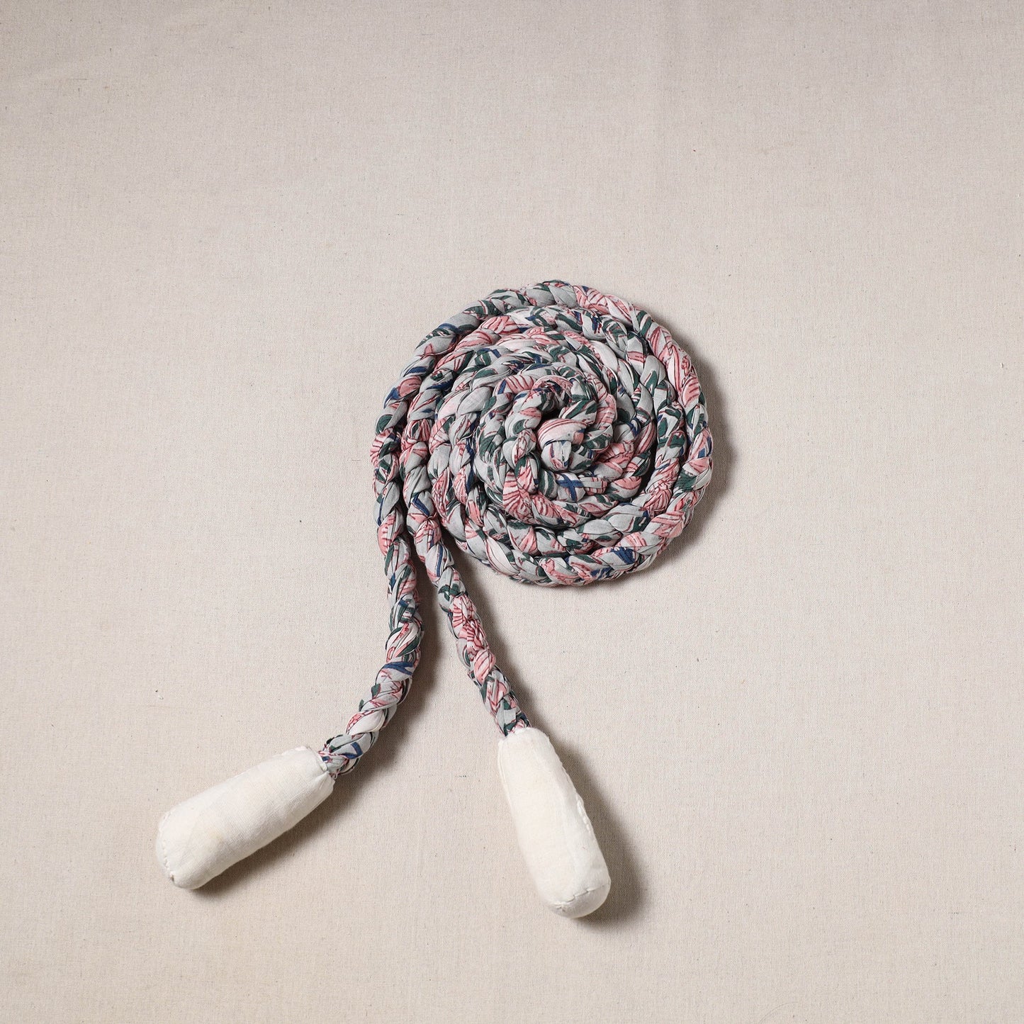 Handmade Upcycled Fabric Skipping Jump Rope