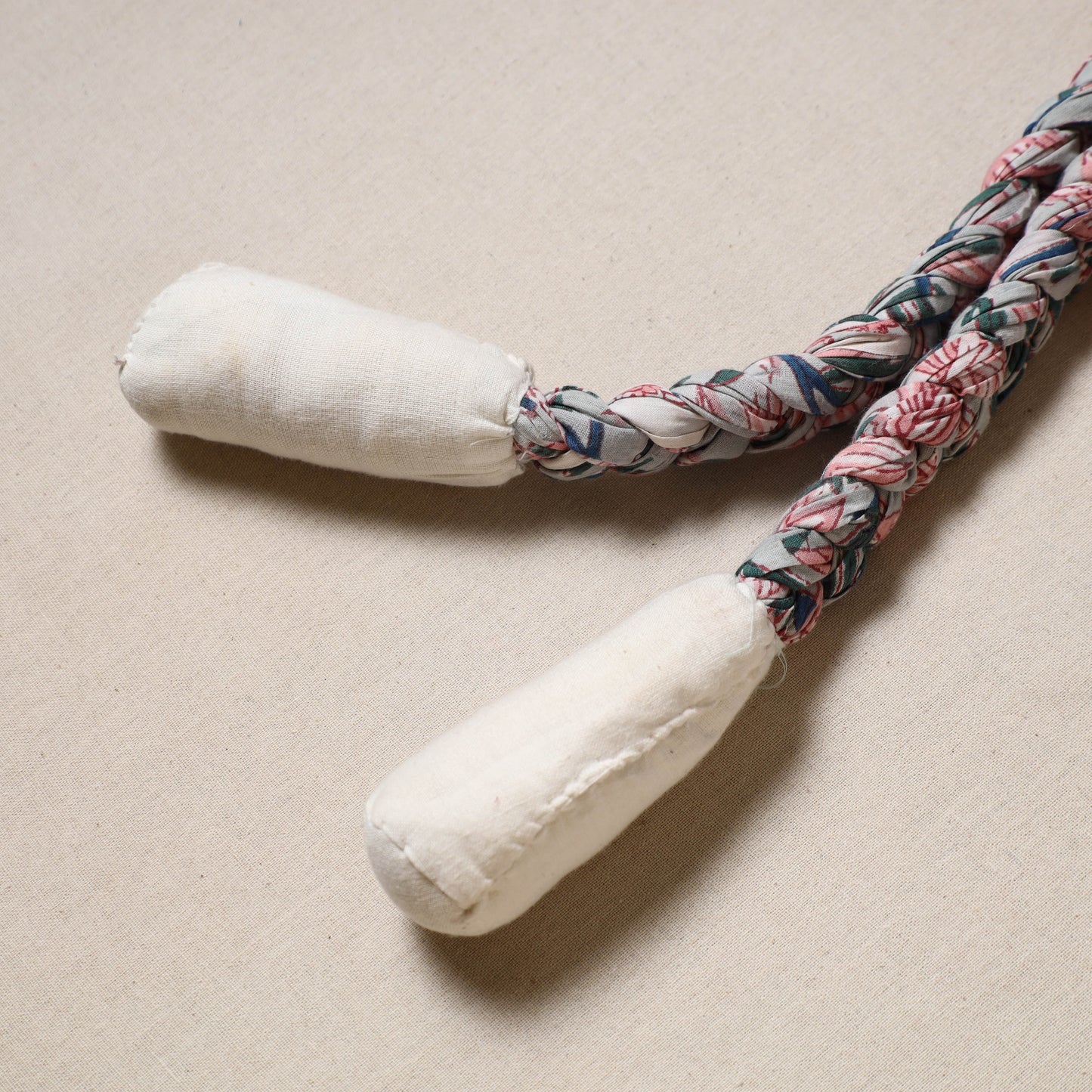 Handmade Upcycled Fabric Skipping Jump Rope