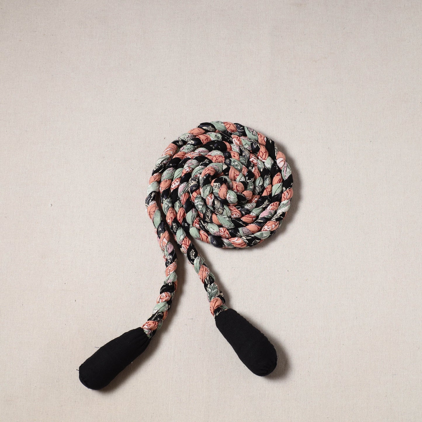 Handmade Upcycled Fabric Skipping Jump Rope