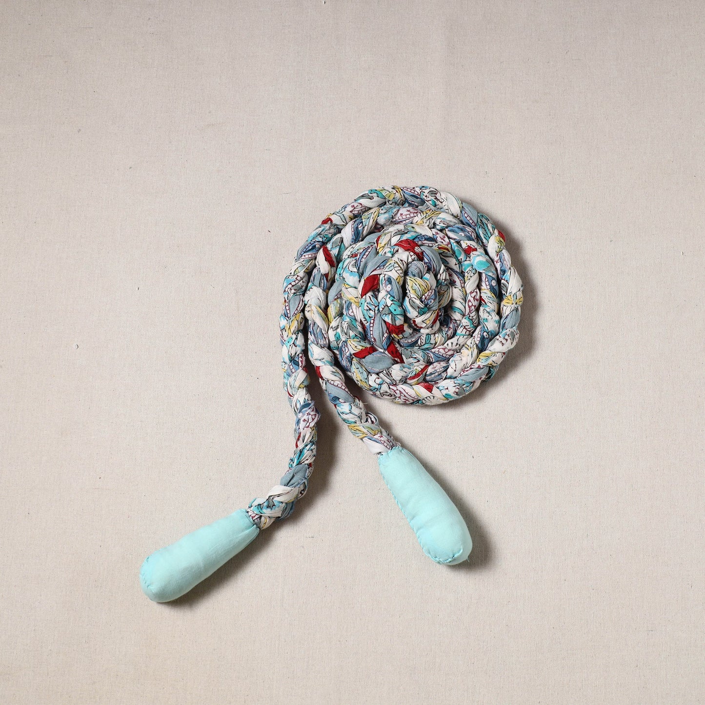 Handmade Upcycled Fabric Skipping Jump Rope