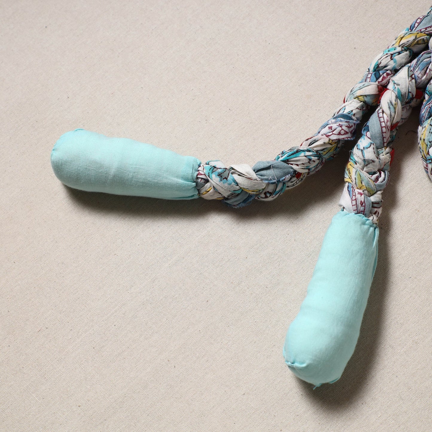 Handmade Upcycled Fabric Skipping Jump Rope