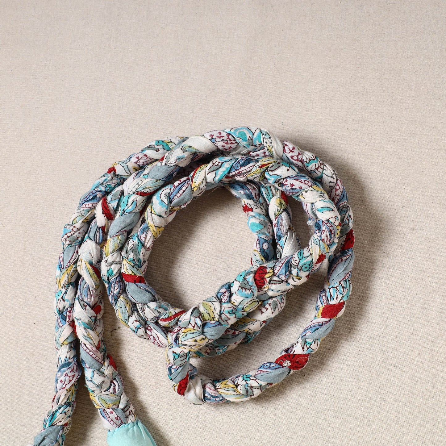 Handmade Upcycled Fabric Skipping Jump Rope