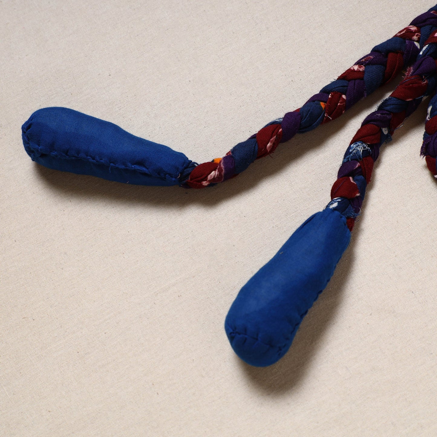 Handmade Upcycled Fabric Skipping Jump Rope