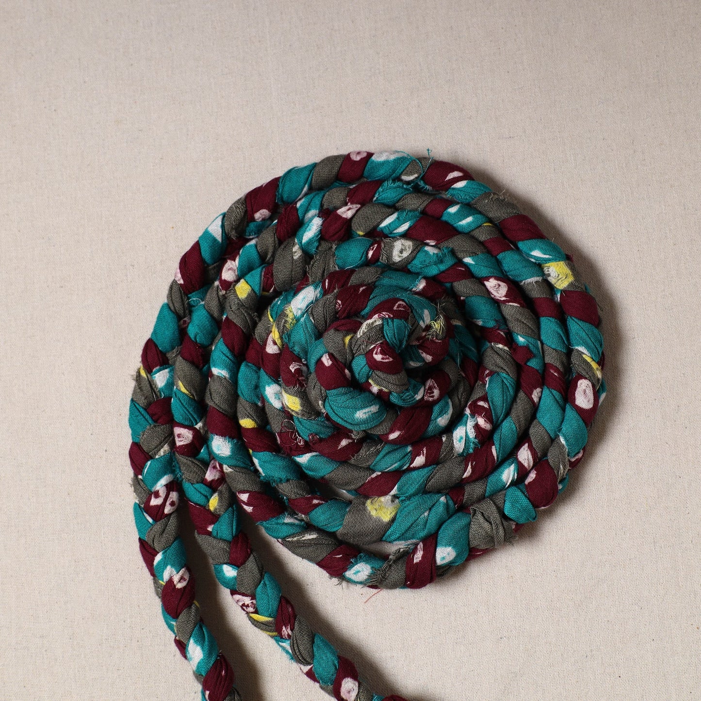 Handmade Upcycled Fabric Skipping Jump Rope