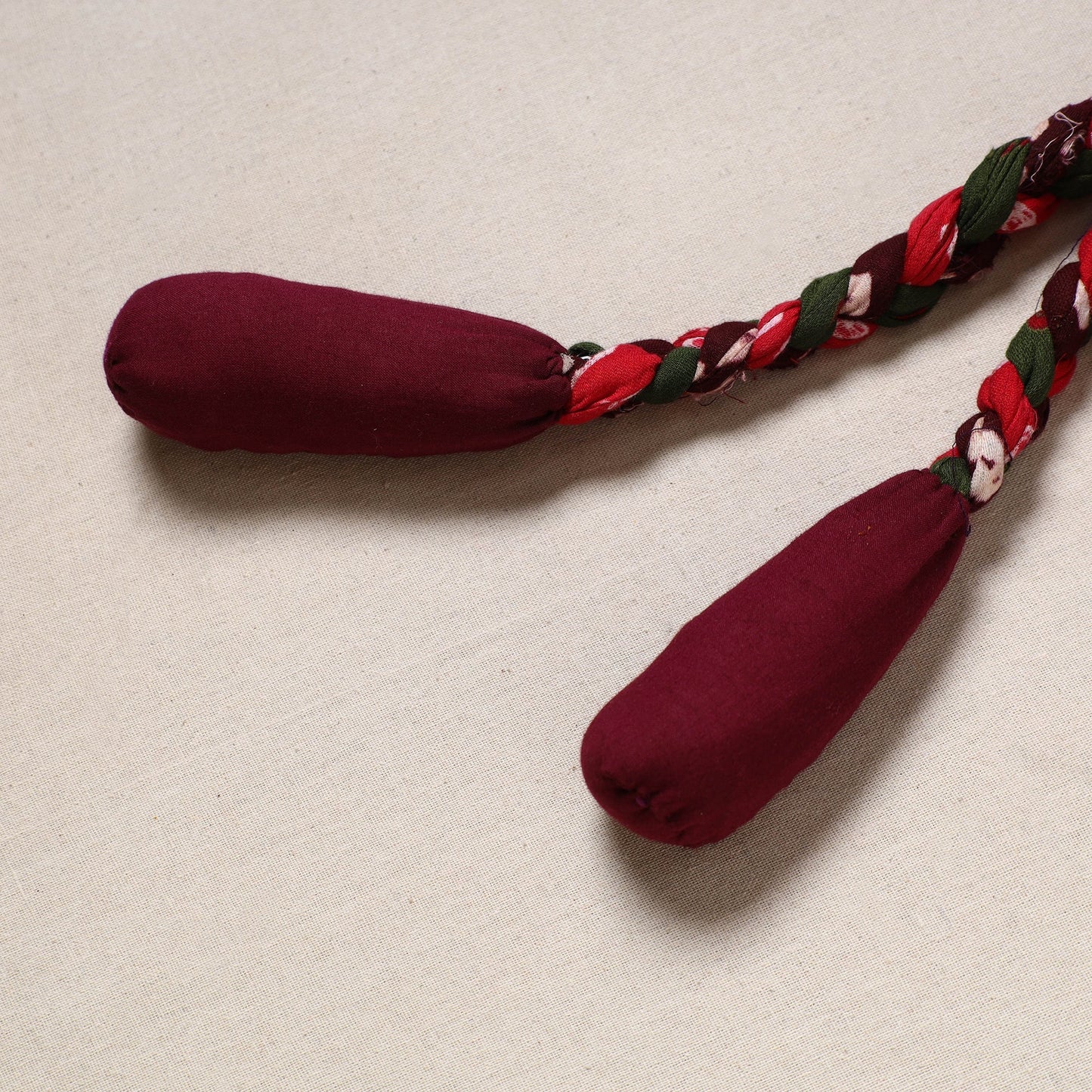 Handmade Upcycled Fabric Skipping Jump Rope