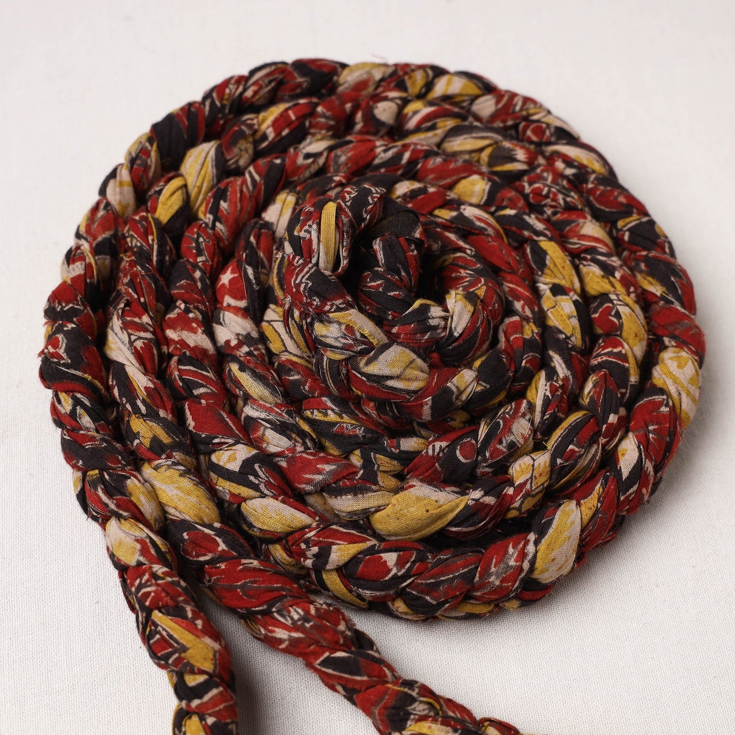 Handmade Upcycled Fabric Skipping Rope 01
