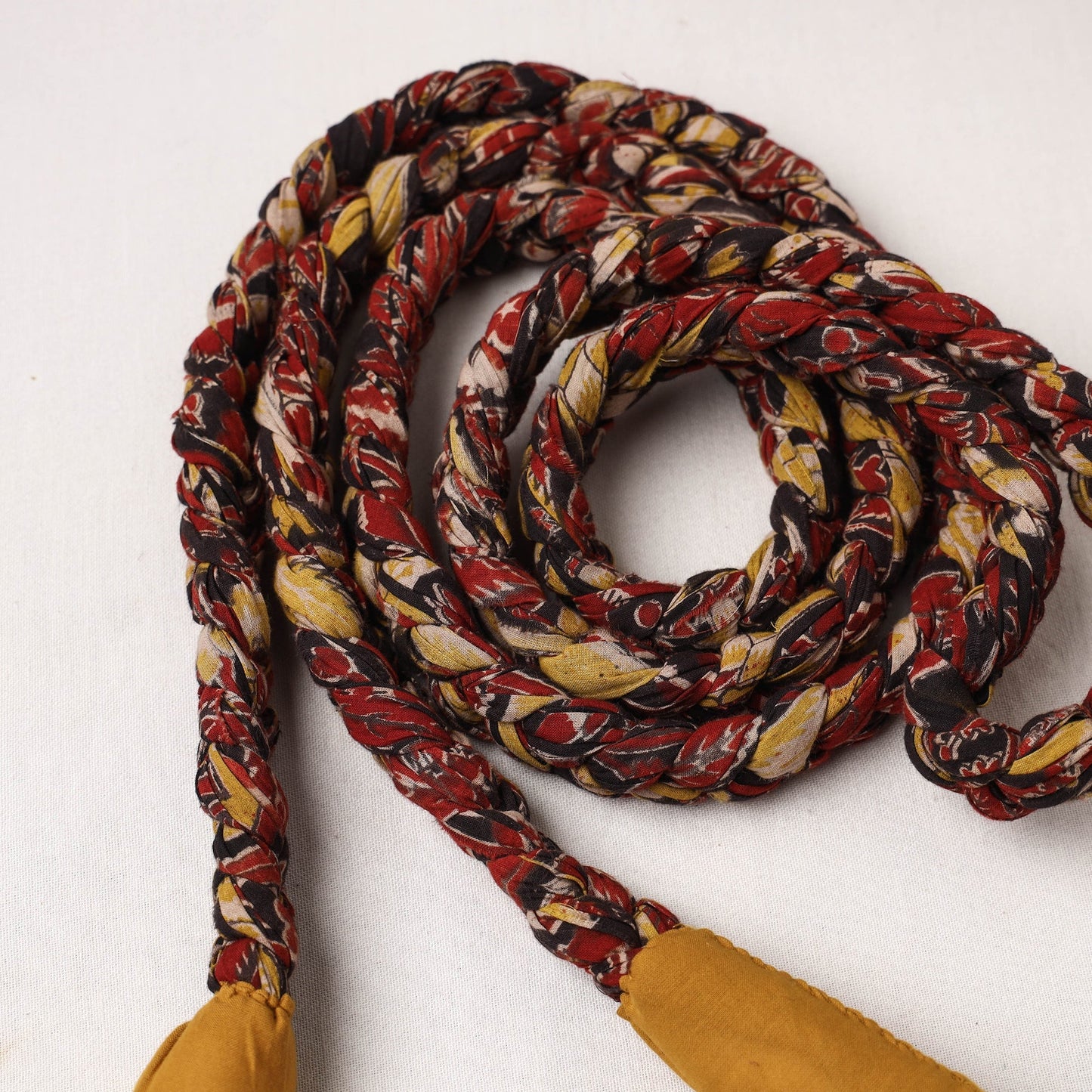 Handmade Upcycled Fabric Skipping Rope 01