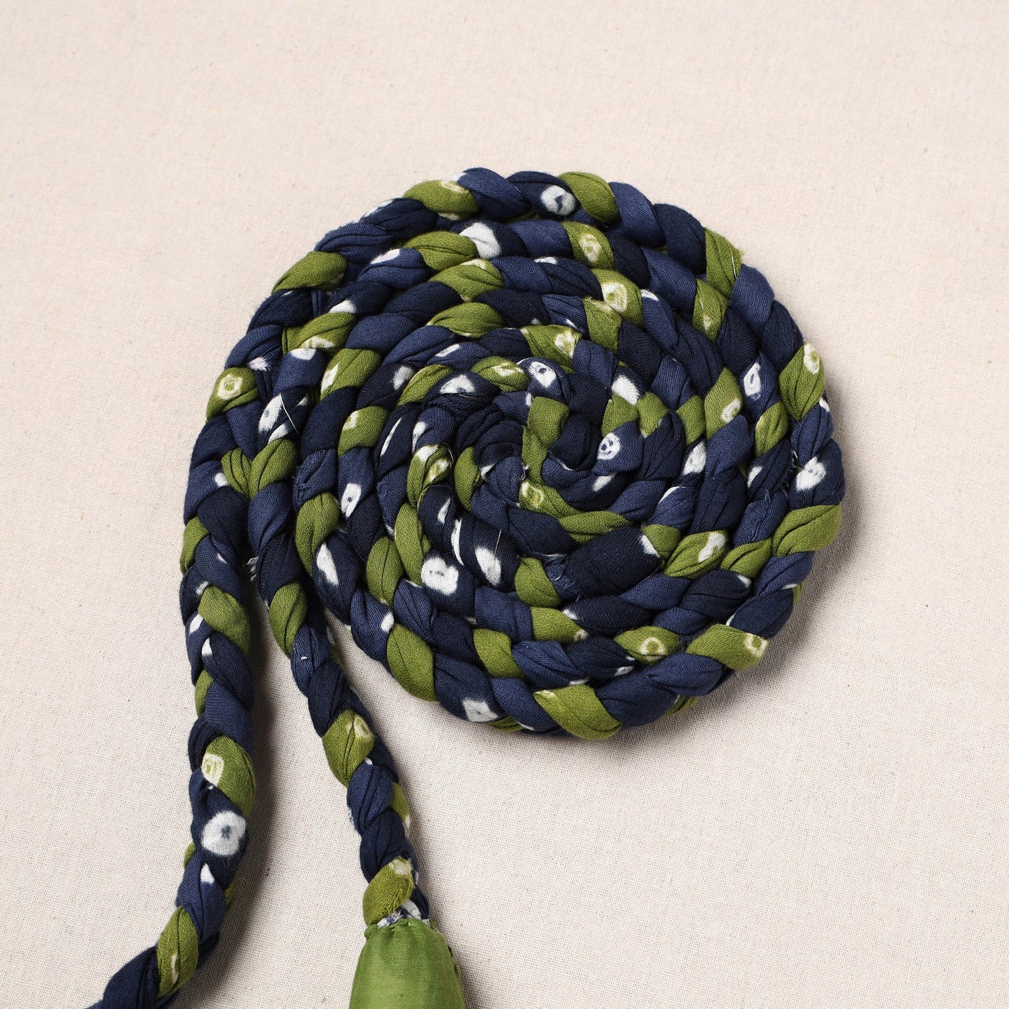 Handmade Upcycled Fabric Skipping Rope