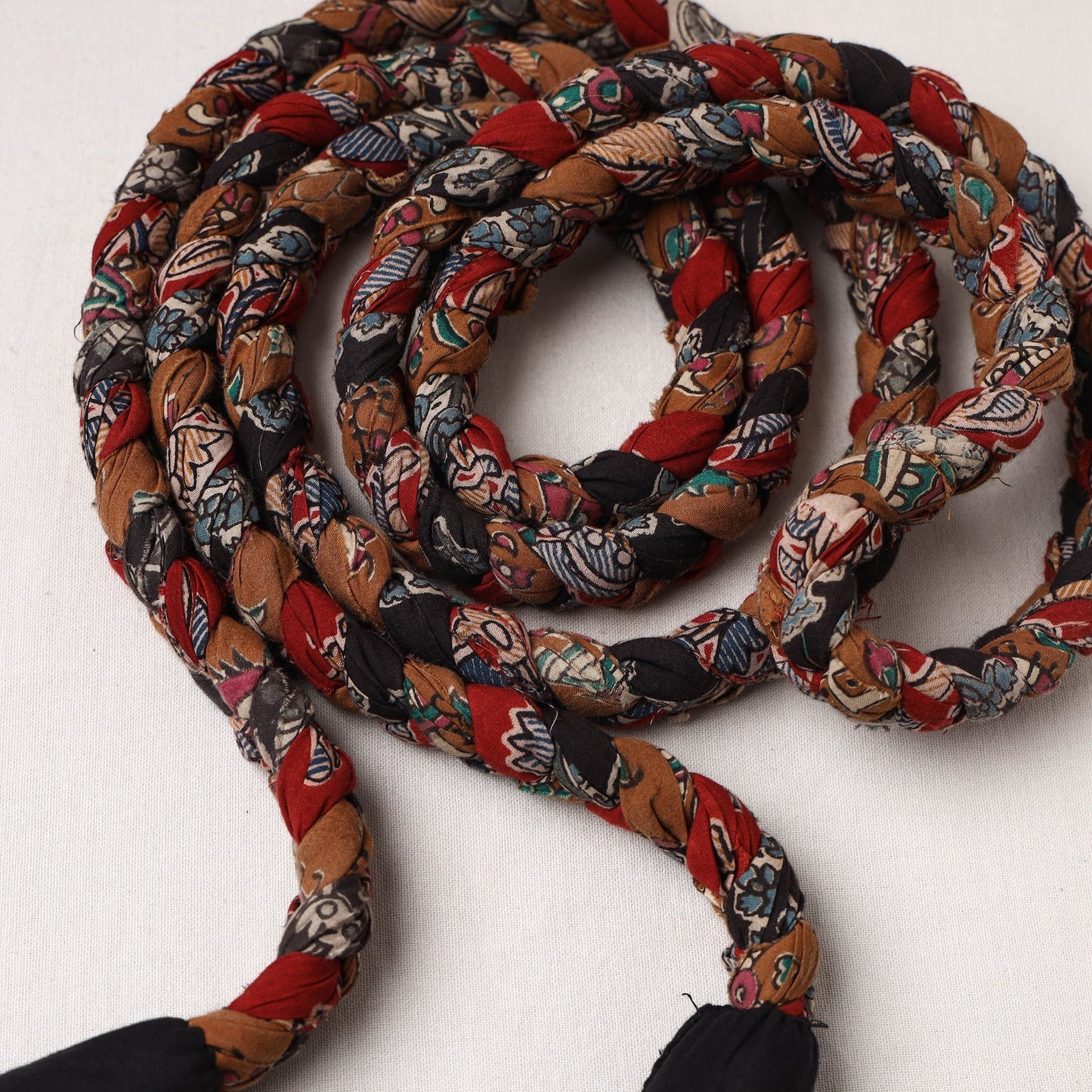 Handmade Upcycled Fabric Skipping Rope 02