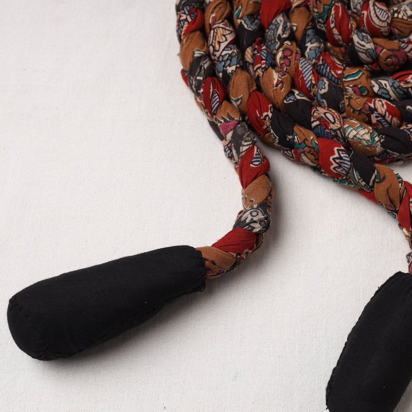 Handmade Upcycled Fabric Skipping Rope 02