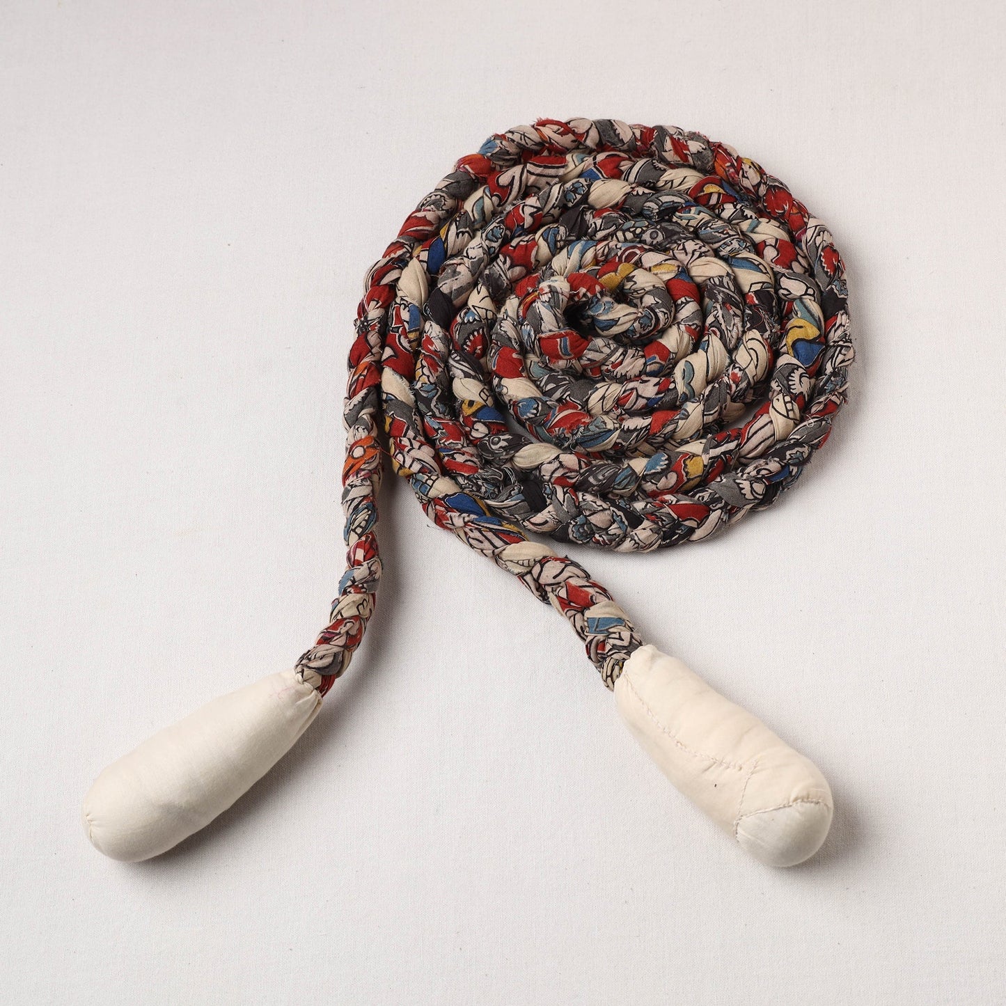 Handmade Upcycled Fabric Skipping Rope 03