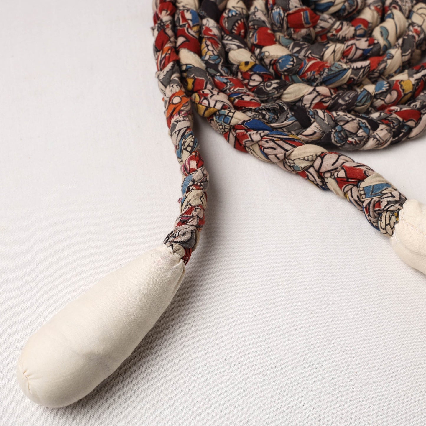 Handmade Upcycled Fabric Skipping Rope 03