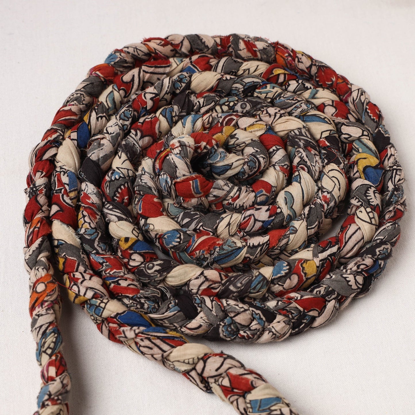 Handmade Upcycled Fabric Skipping Rope 03