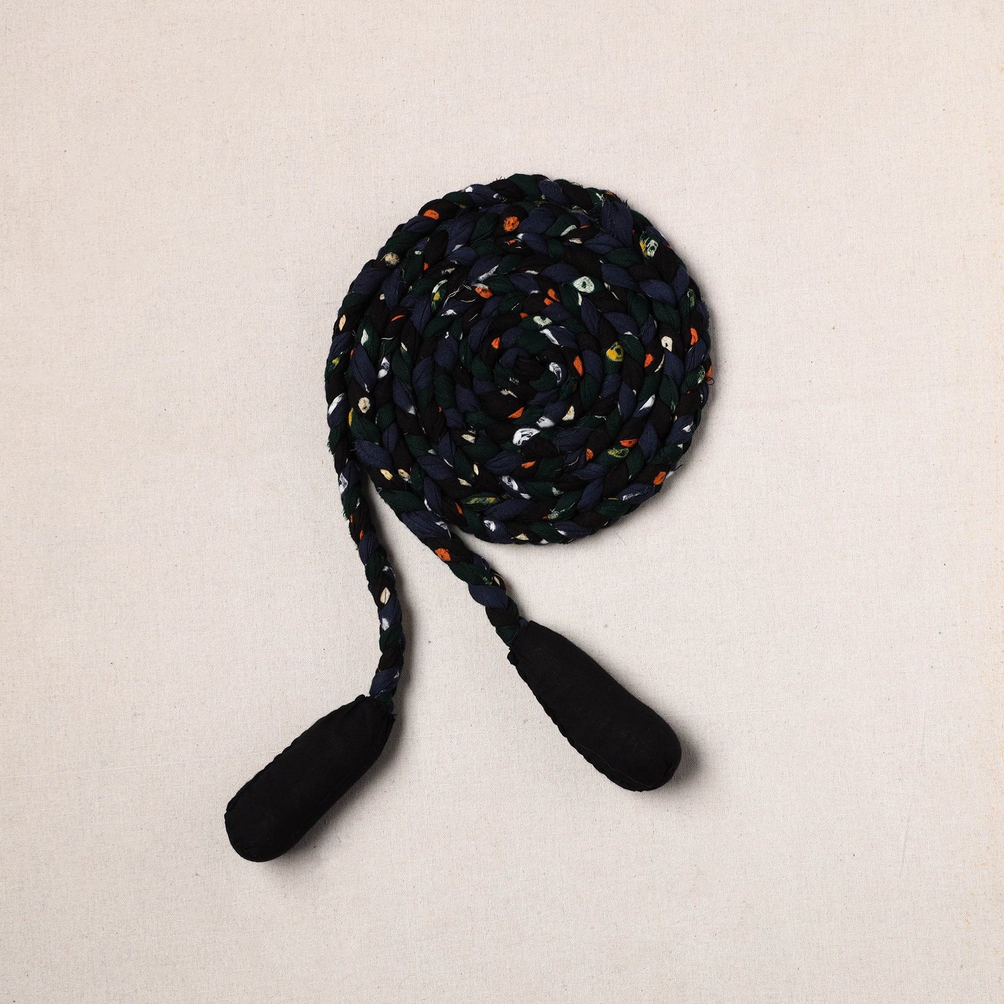Handmade Upcycled Fabric Skipping Rope