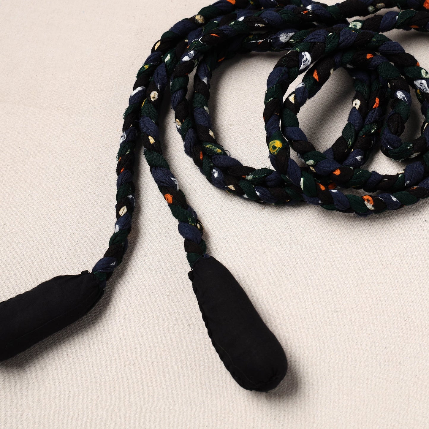 Handmade Upcycled Fabric Skipping Rope