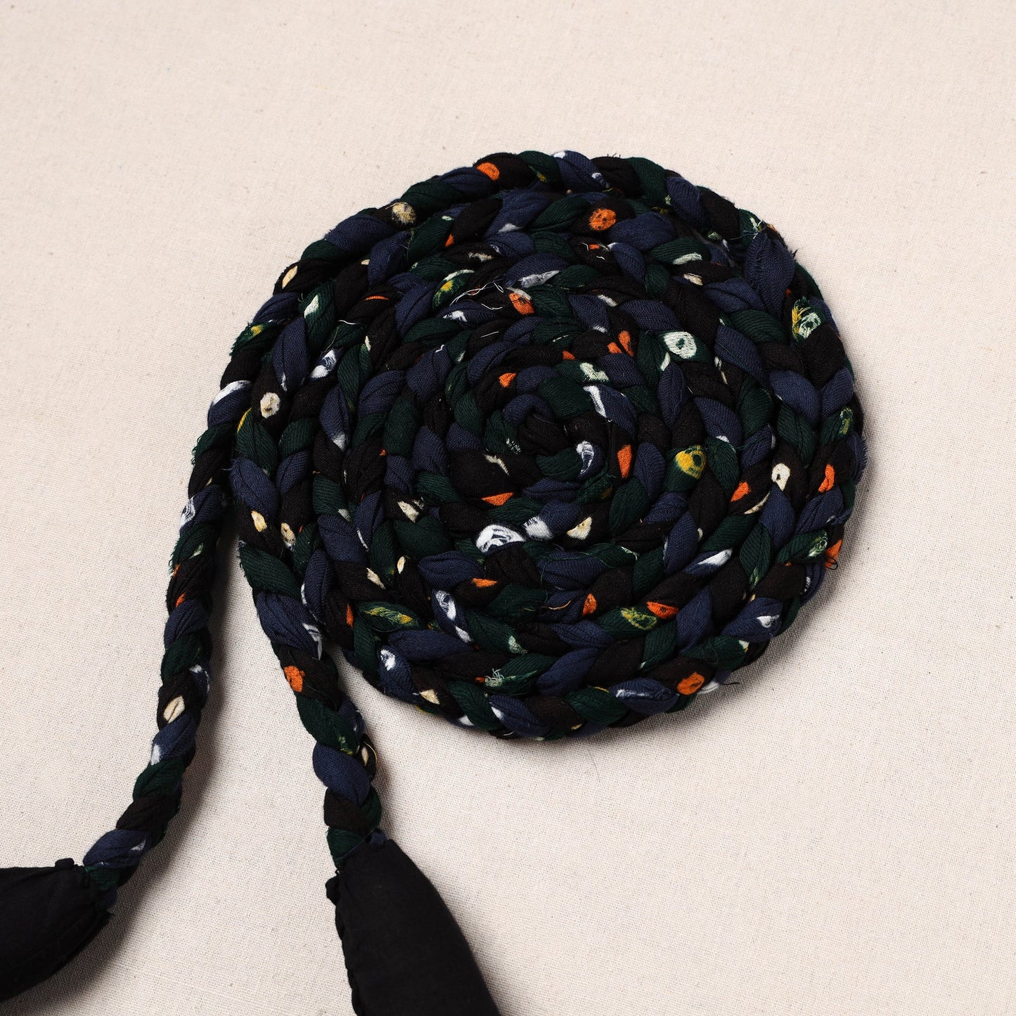 Handmade Upcycled Fabric Skipping Rope