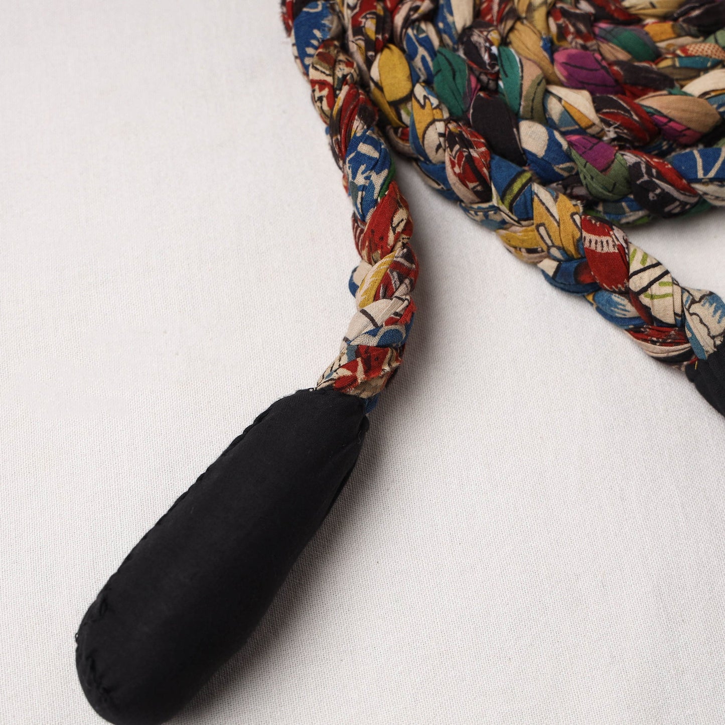 Handmade Upcycled Fabric Skipping Rope 04