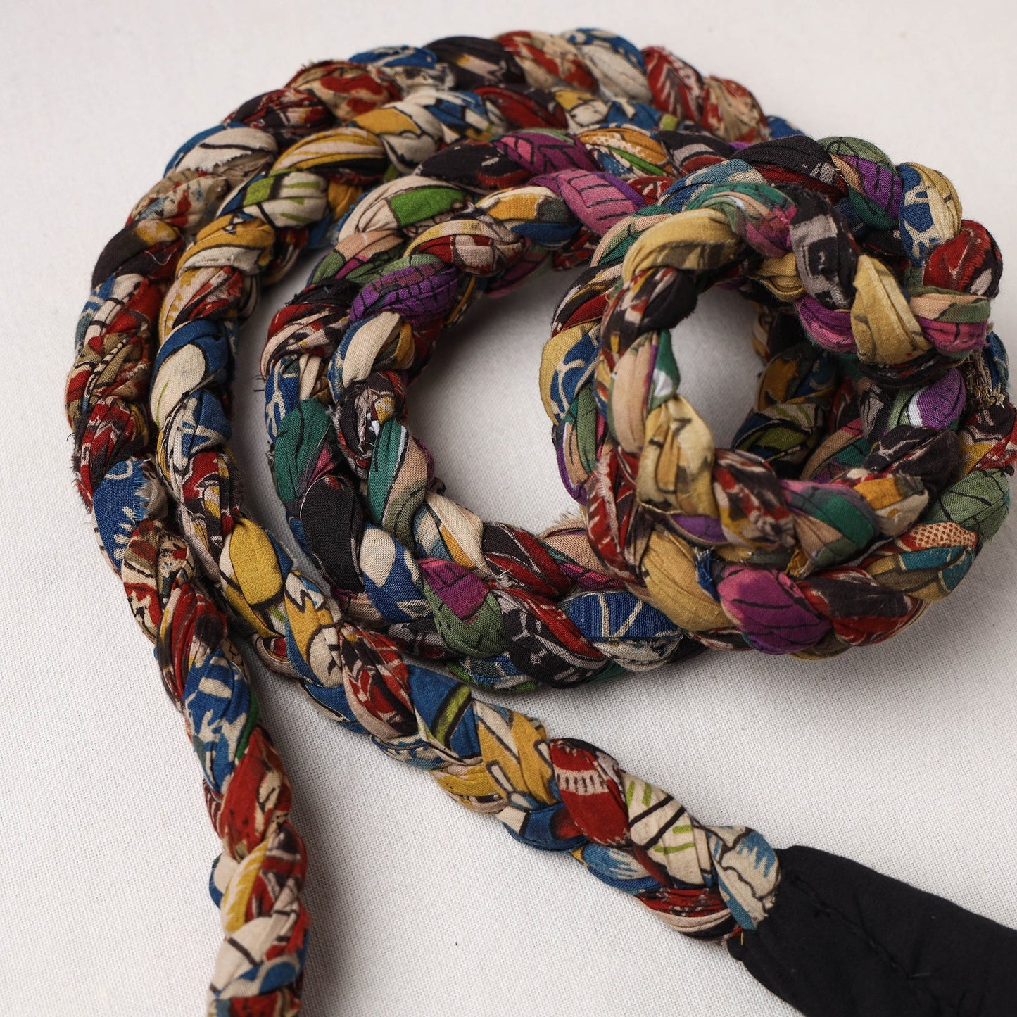 Handmade Upcycled Fabric Skipping Rope 04