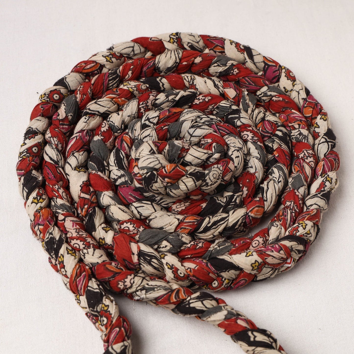 Handmade Upcycled Fabric Skipping Rope 05