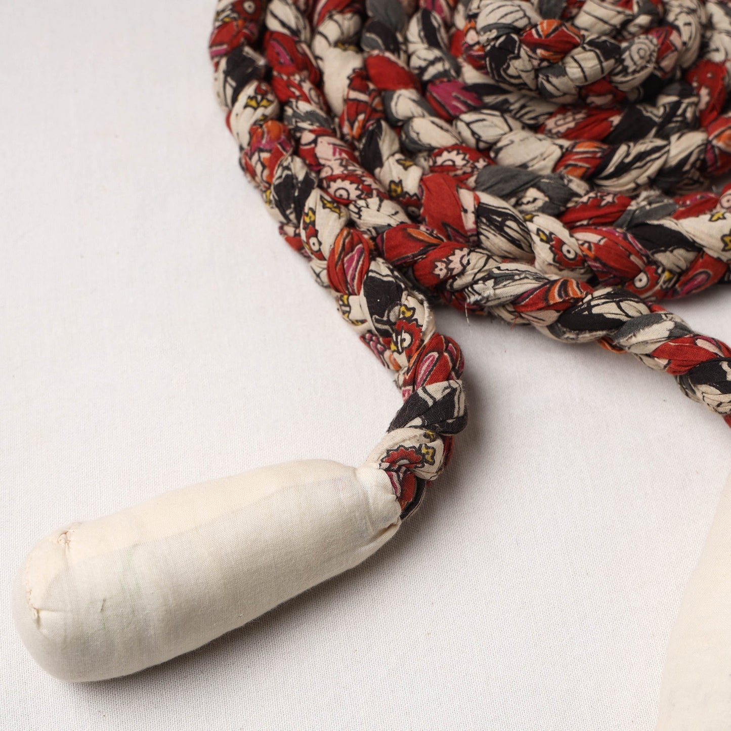 Handmade Upcycled Fabric Skipping Rope 05
