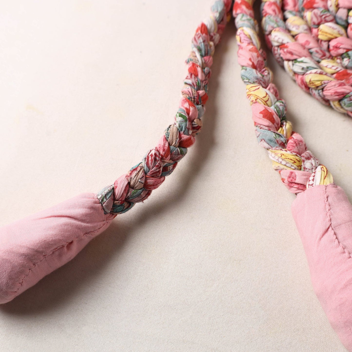 Handmade Upcycled Fabric Skipping Rope 06