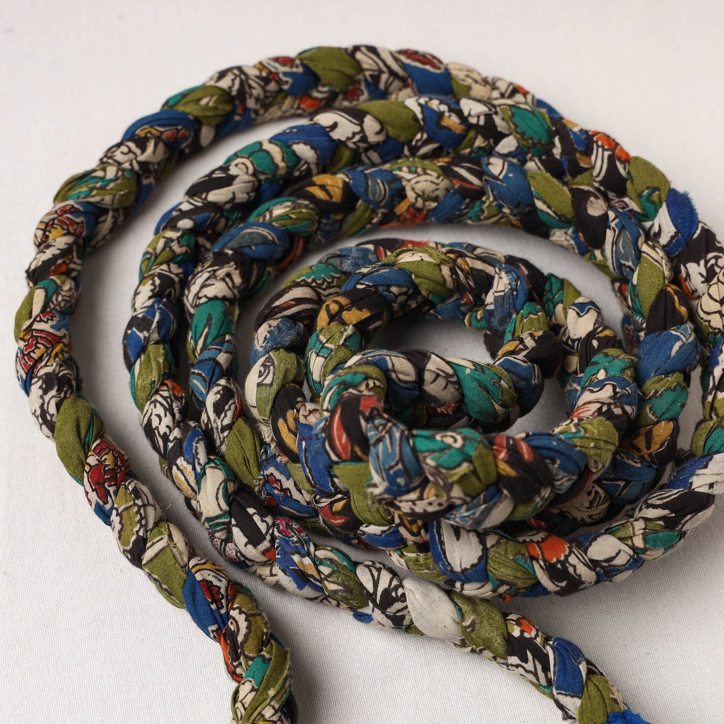 Handmade Upcycled Fabric Skipping Rope 06