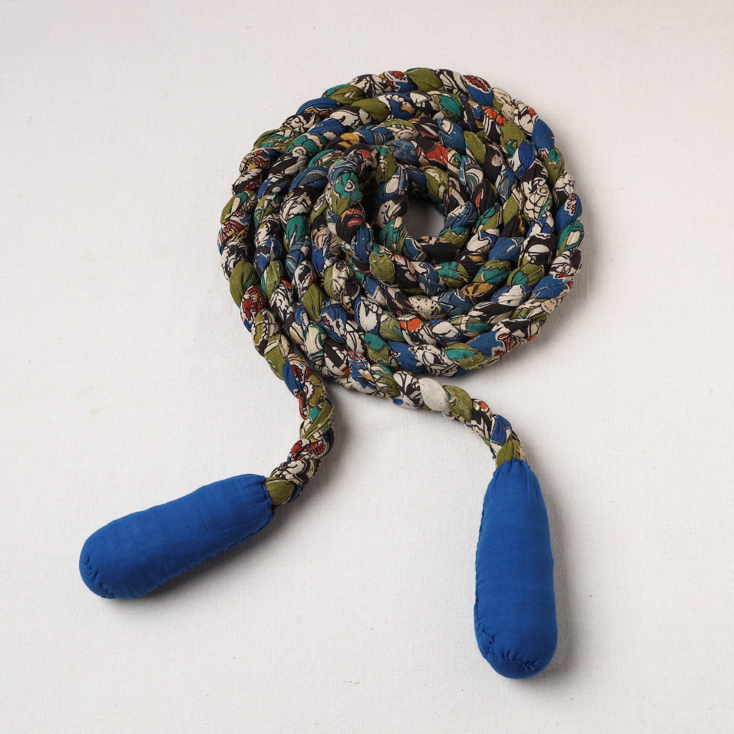 Handmade Upcycled Fabric Skipping Rope 06