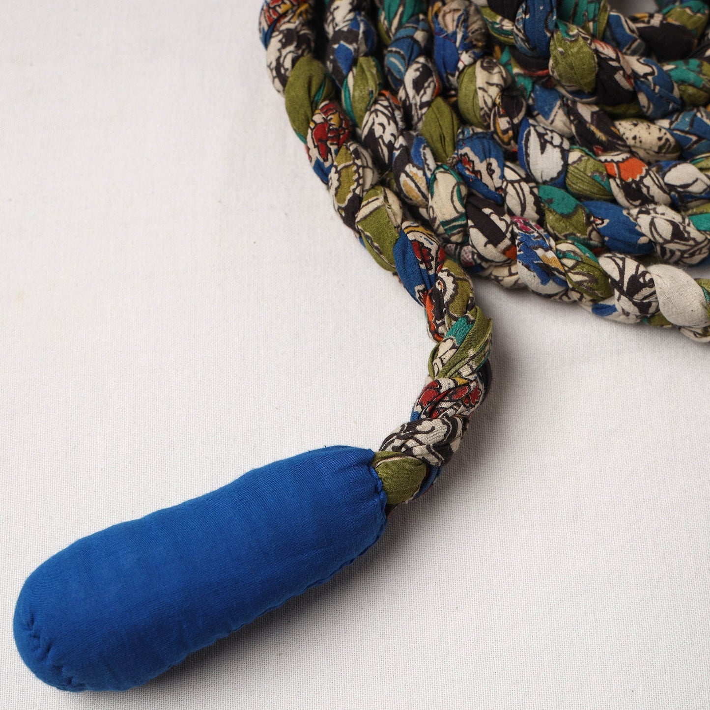 Handmade Upcycled Fabric Skipping Rope 06