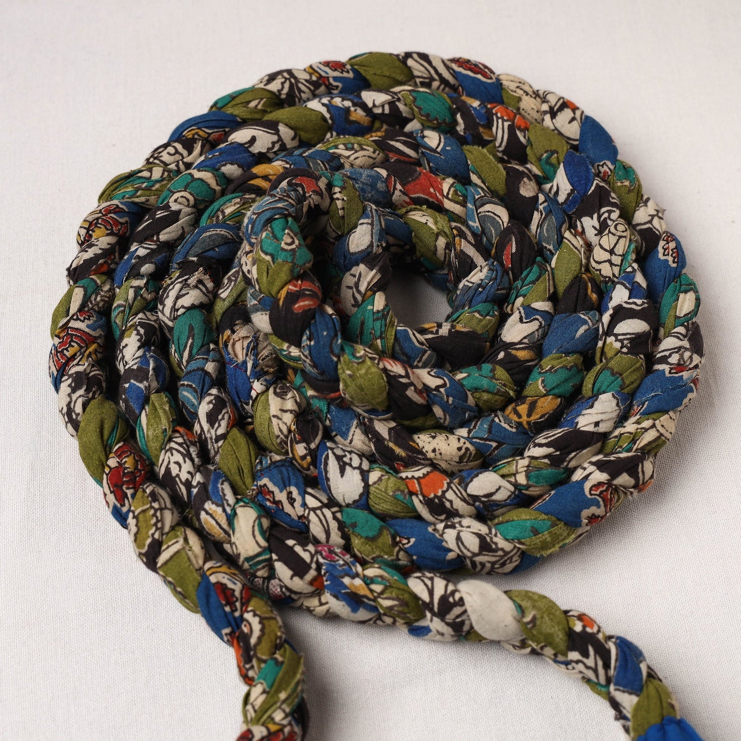 Handmade Upcycled Fabric Skipping Rope 06