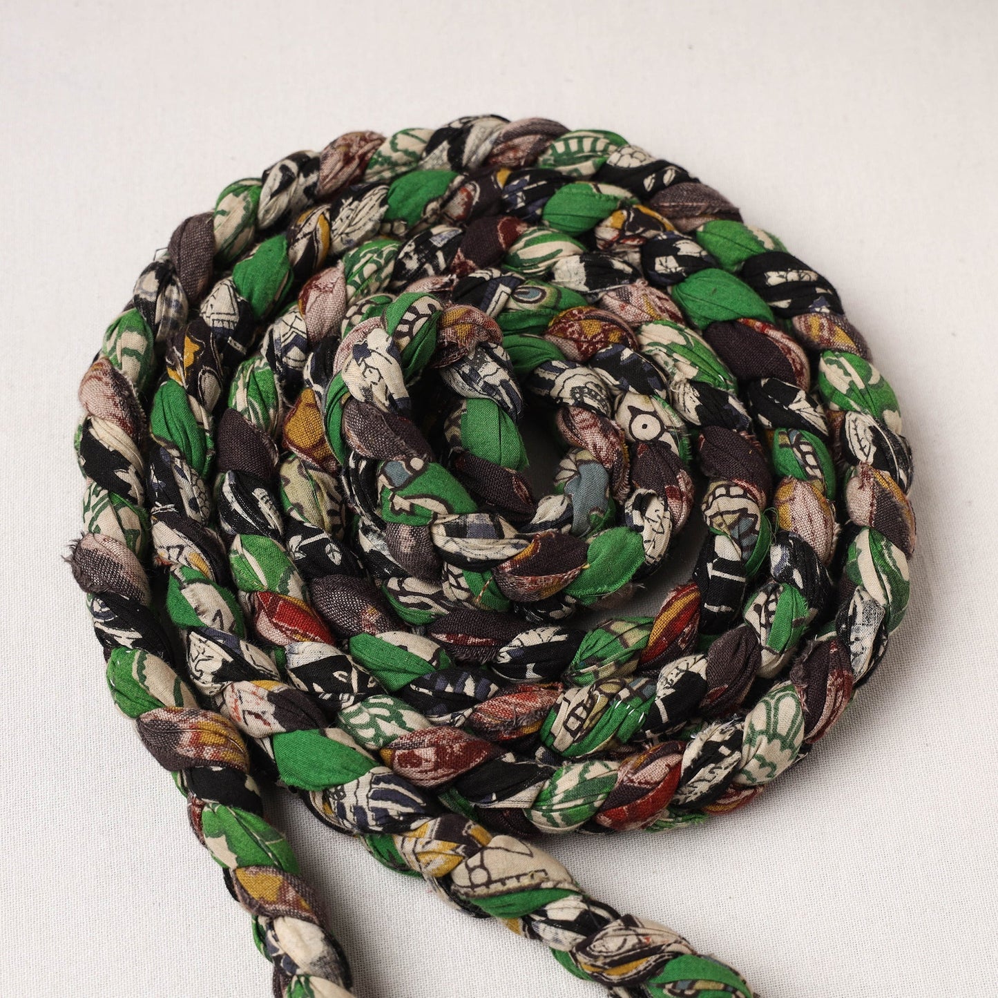 Handmade Upcycled Fabric Skipping Rope 08