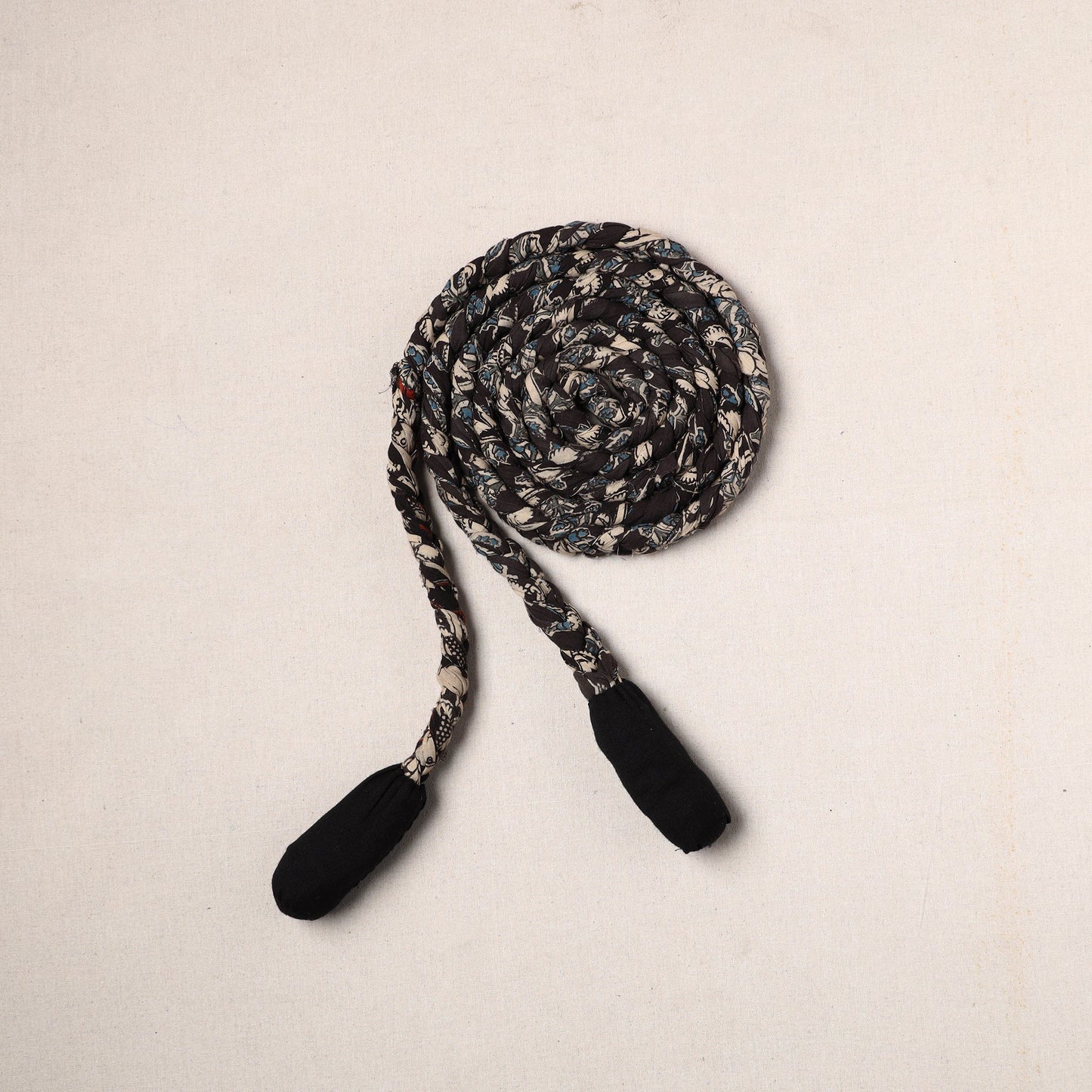 Handmade Upcycled Fabric Skipping Rope