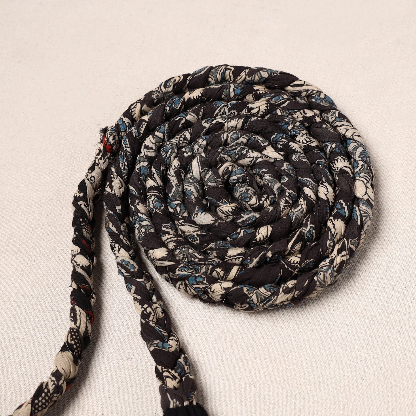 Handmade Upcycled Fabric Skipping Rope