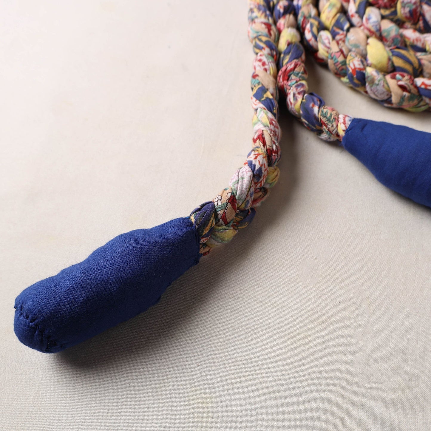 Handmade Upcycled Fabric Skipping Rope 09