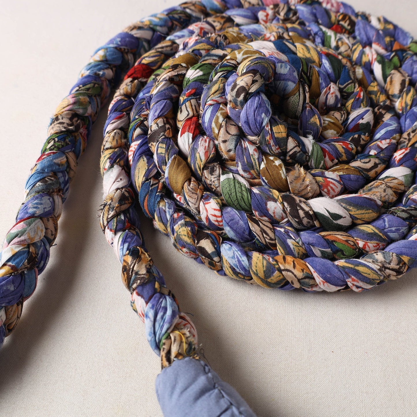 Handmade Upcycled Fabric Skipping Rope 10