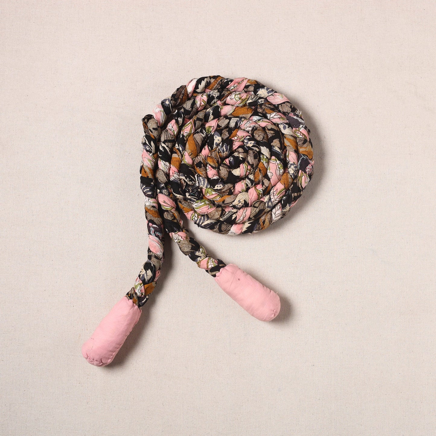 Handmade Upcycled Fabric Skipping Rope